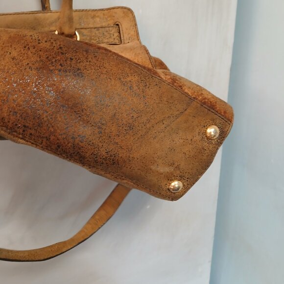 Michael Kors Distressed Satchel & Wallet - Picture 11 of 16